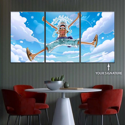 One Piece Wall Art - OP5031 - Monkey D. Luffy Gear 5 - One Piece Poster - One Piece Canvas