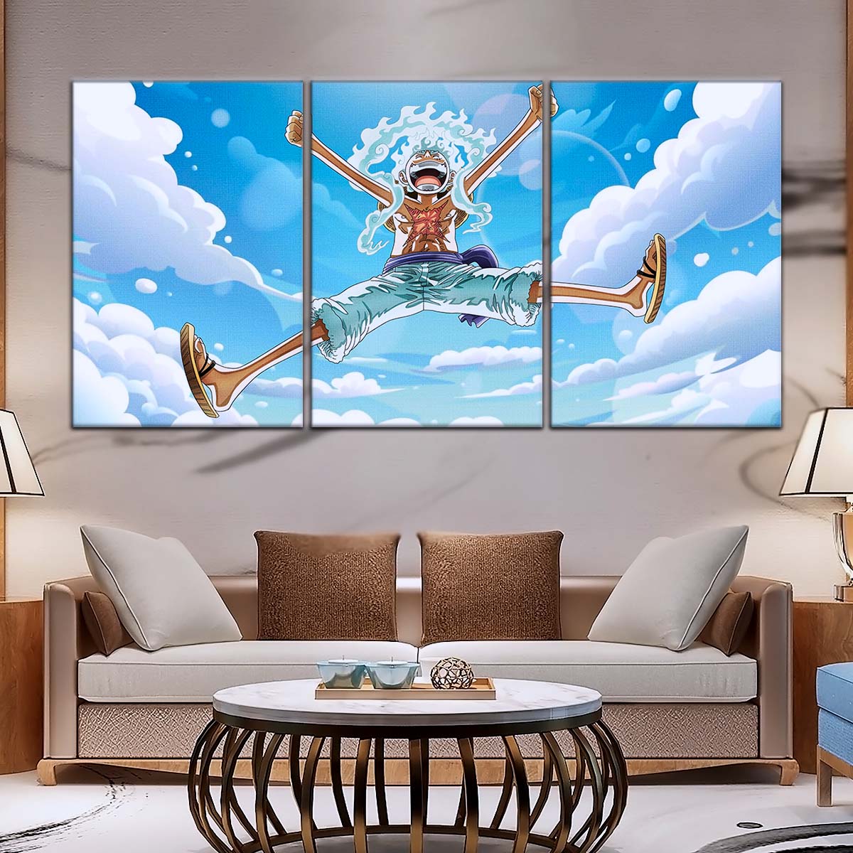 One Piece Wall Art - OP5031 - Monkey D. Luffy Gear 5 - One Piece Poster - One Piece Canvas