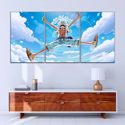 One Piece Wall Art - OP5031 - Monkey D. Luffy Gear 5 - One Piece Poster - One Piece Canvas