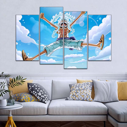 One Piece Wall Art - OP5031 - Monkey D. Luffy Gear 5 - One Piece Poster - One Piece Canvas