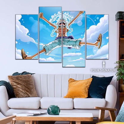 One Piece Wall Art - OP5031 - Monkey D. Luffy Gear 5 - One Piece Poster - One Piece Canvas