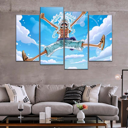 One Piece Wall Art - OP5031 - Monkey D. Luffy Gear 5 - One Piece Poster - One Piece Canvas
