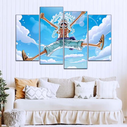 One Piece Wall Art - OP5031 - Monkey D. Luffy Gear 5 - One Piece Poster - One Piece Canvas