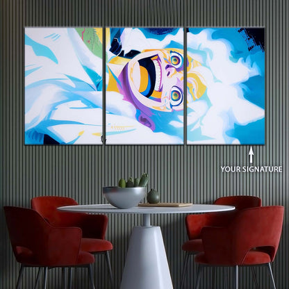 One Piece Wall Art - OP5032 - Monkey D. Luffy Gear 5 - Warrior Of Liberation - One Piece Poster - One Piece Canvas
