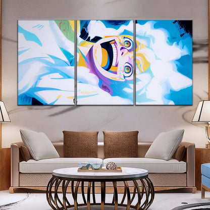 One Piece Wall Art - OP5032 - Monkey D. Luffy Gear 5 - Warrior Of Liberation - One Piece Poster - One Piece Canvas