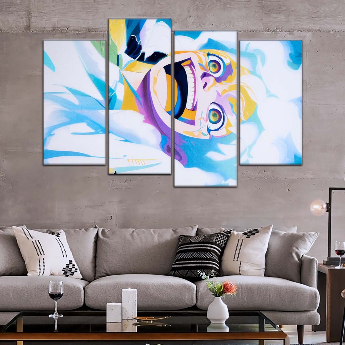 One Piece Wall Art - OP5032 - Monkey D. Luffy Gear 5 - Warrior Of Liberation - One Piece Poster - One Piece Canvas