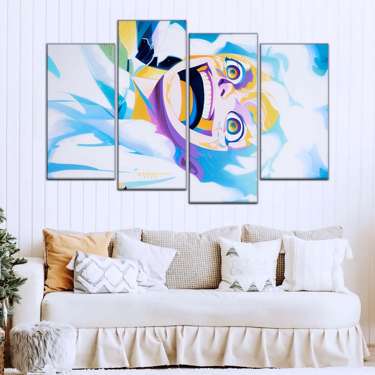 One Piece Wall Art - OP5032 - Monkey D. Luffy Gear 5 - Warrior Of Liberation - One Piece Poster - One Piece Canvas
