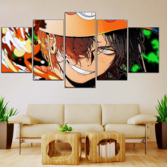 One Piece Wall Art - OP5034 - Portgas D. Ace - One Piece Poster - One Piece Canvas