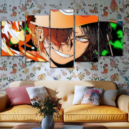 One Piece Wall Art - OP5034 - Portgas D. Ace - One Piece Poster - One Piece Canvas