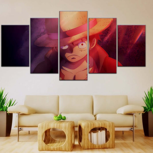 One Piece Wall Art - OP5036 - Monkey D. Luffy - One Piece Poster - One Piece Canvas
