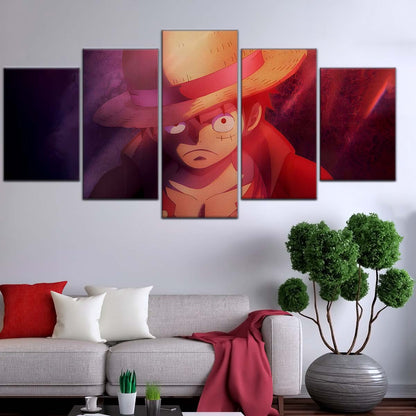 One Piece Wall Art - OP5036 - Monkey D. Luffy - One Piece Poster - One Piece Canvas