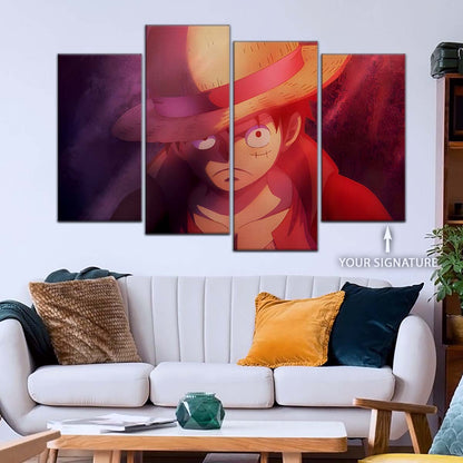 One Piece Wall Art - OP5036 - Monkey D. Luffy - One Piece Poster - One Piece Canvas