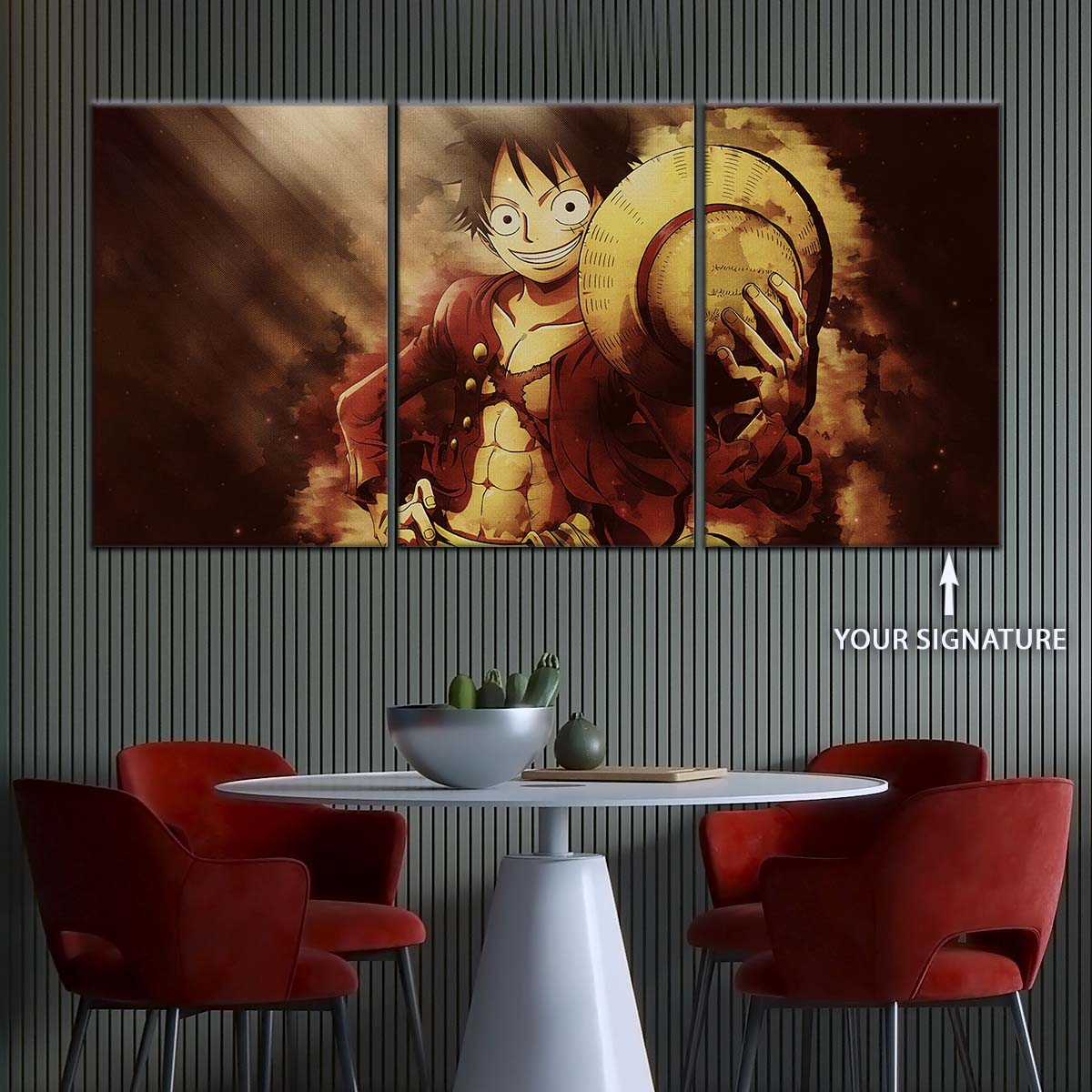 One Piece Wall Art - OP5038 - Monkey D. Luffy - One Piece Poster - One Piece Canvas