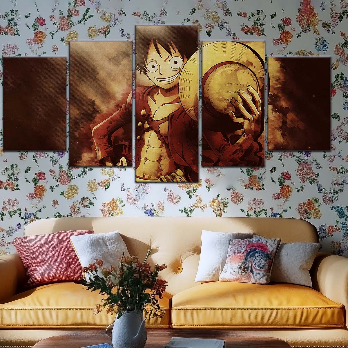 One Piece Wall Art - OP5038 - Monkey D. Luffy - One Piece Poster - One Piece Canvas