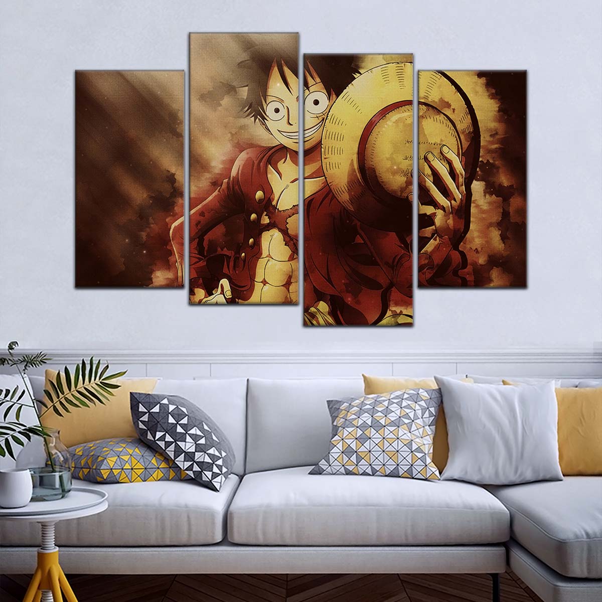 One Piece Wall Art - OP5038 - Monkey D. Luffy - One Piece Poster - One Piece Canvas