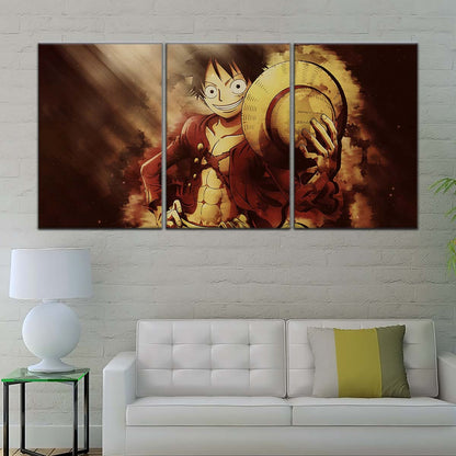 One Piece Wall Art - OP5038 - Monkey D. Luffy - One Piece Poster - One Piece Canvas