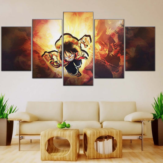 One Piece Wall Art - OP5039 - Monkey D. Luffy - One Piece Poster - One Piece Canvas