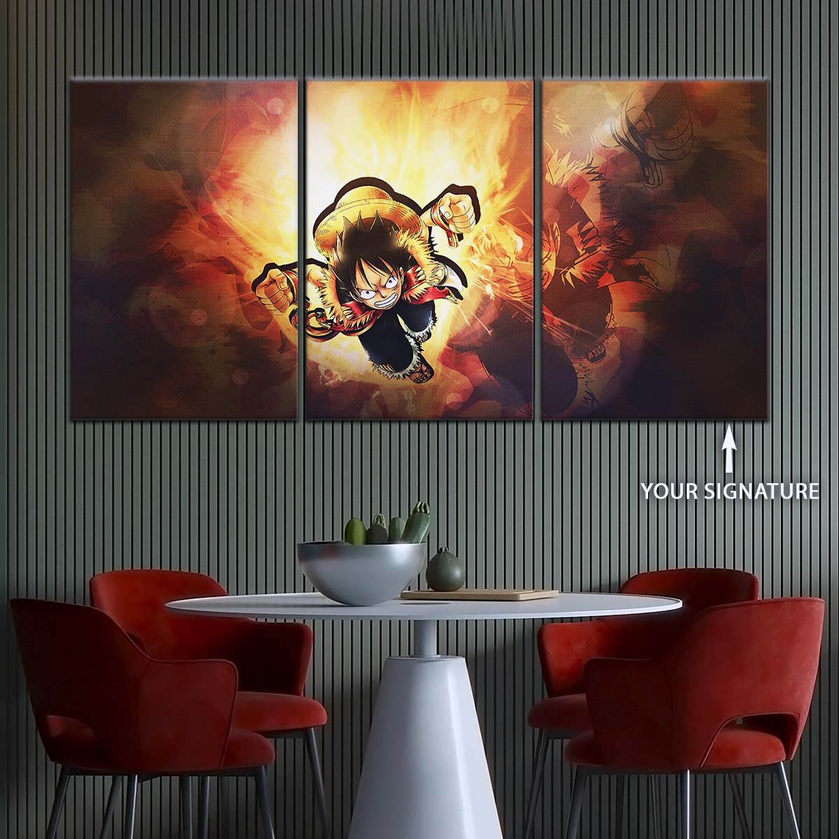 One Piece Wall Art - OP5039 - Monkey D. Luffy - One Piece Poster - One Piece Canvas