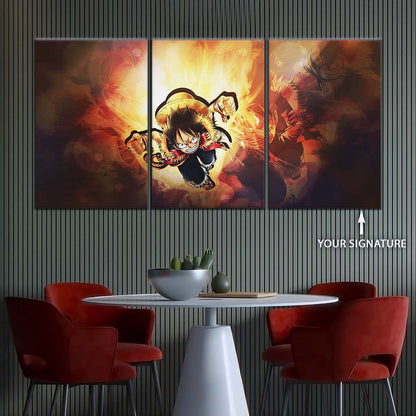 One Piece Wall Art - OP5039 - Monkey D. Luffy - One Piece Poster - One Piece Canvas