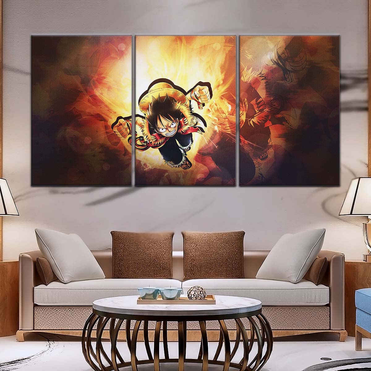 One Piece Wall Art - OP5039 - Monkey D. Luffy - One Piece Poster - One Piece Canvas