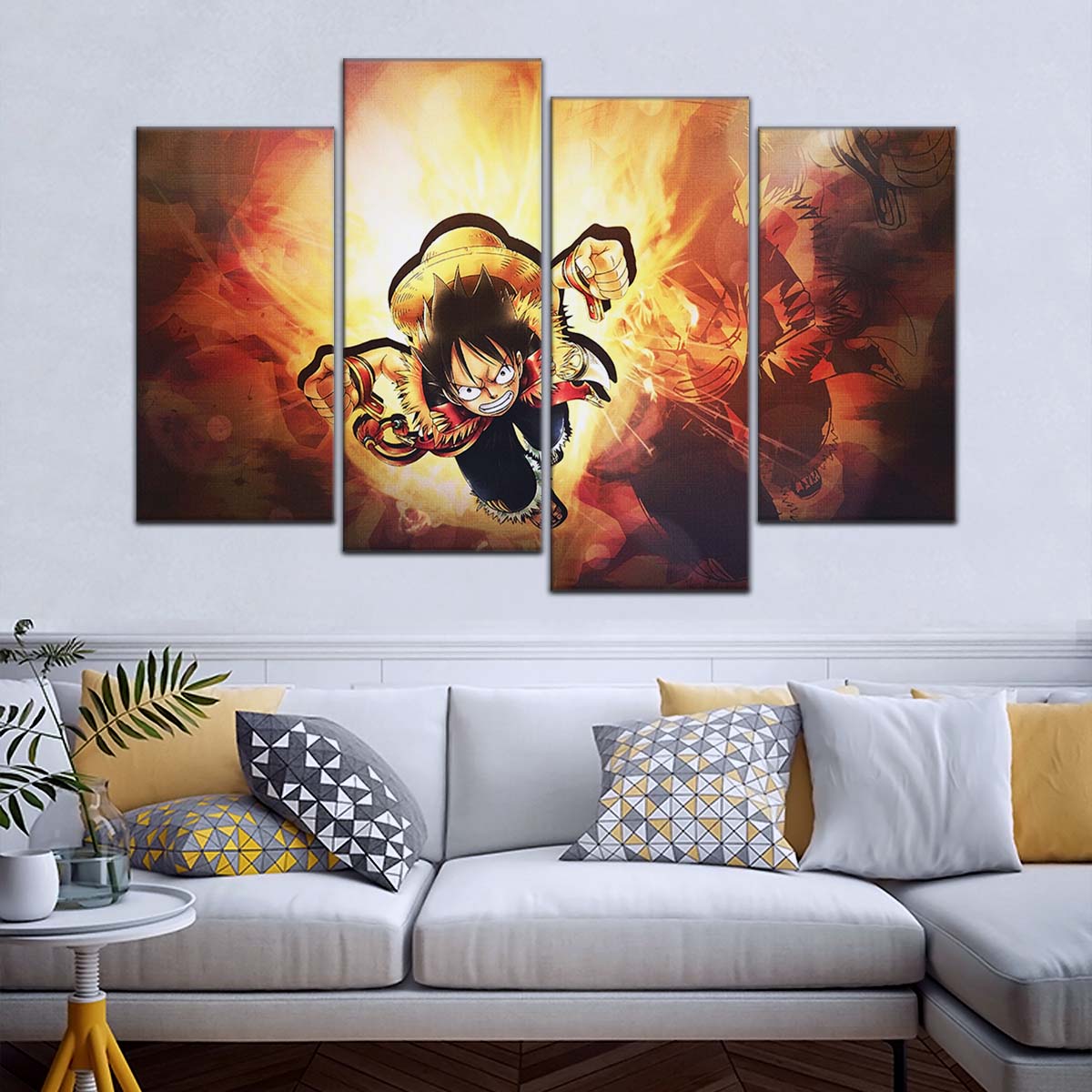 One Piece Wall Art - OP5039 - Monkey D. Luffy - One Piece Poster - One Piece Canvas