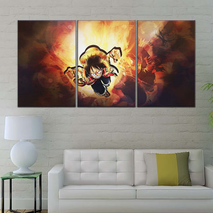 One Piece Wall Art - OP5039 - Monkey D. Luffy - One Piece Poster - One Piece Canvas