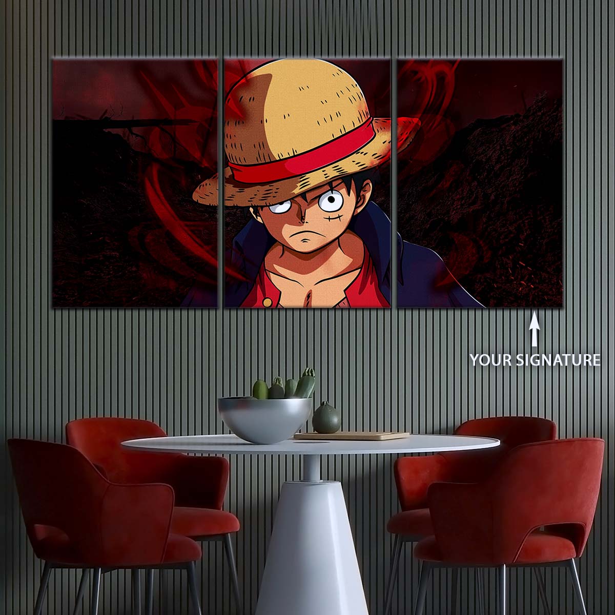 One Piece Wall Art - OP5040 - Monkey D. Luffy - One Piece Poster - One Piece Canvas
