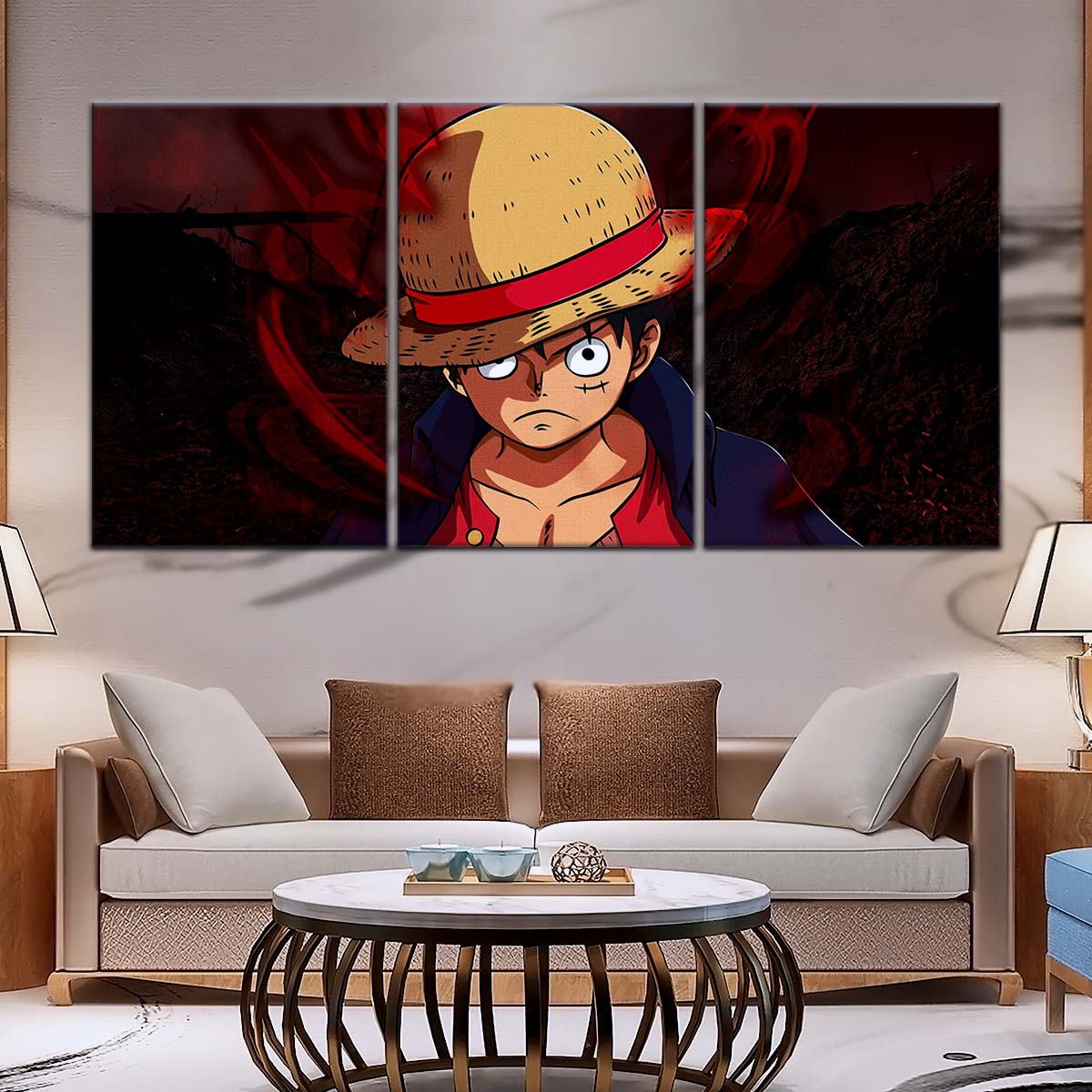 One Piece Wall Art - OP5040 - Monkey D. Luffy - One Piece Poster - One Piece Canvas