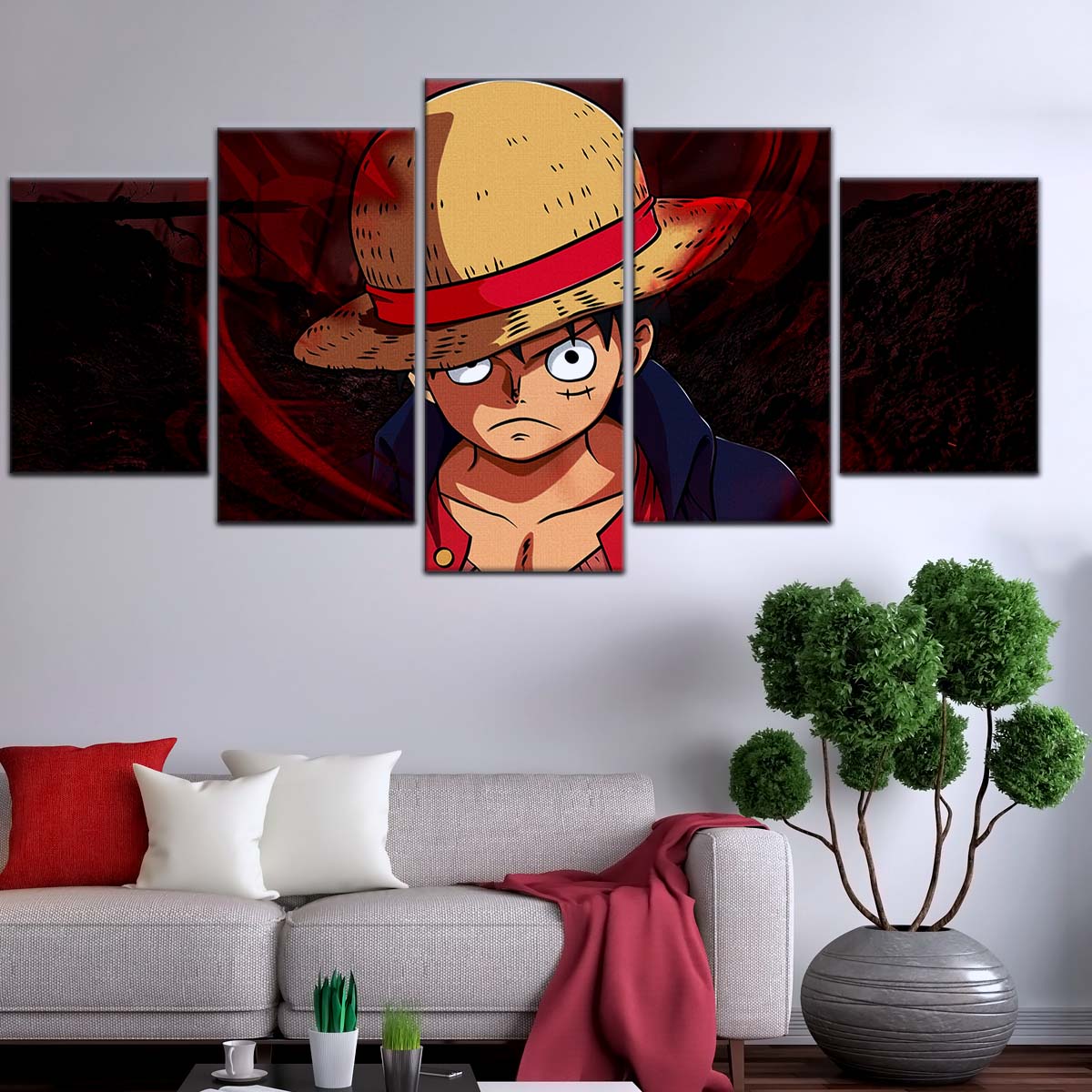 One Piece Wall Art - OP5040 - Monkey D. Luffy - One Piece Poster - One Piece Canvas