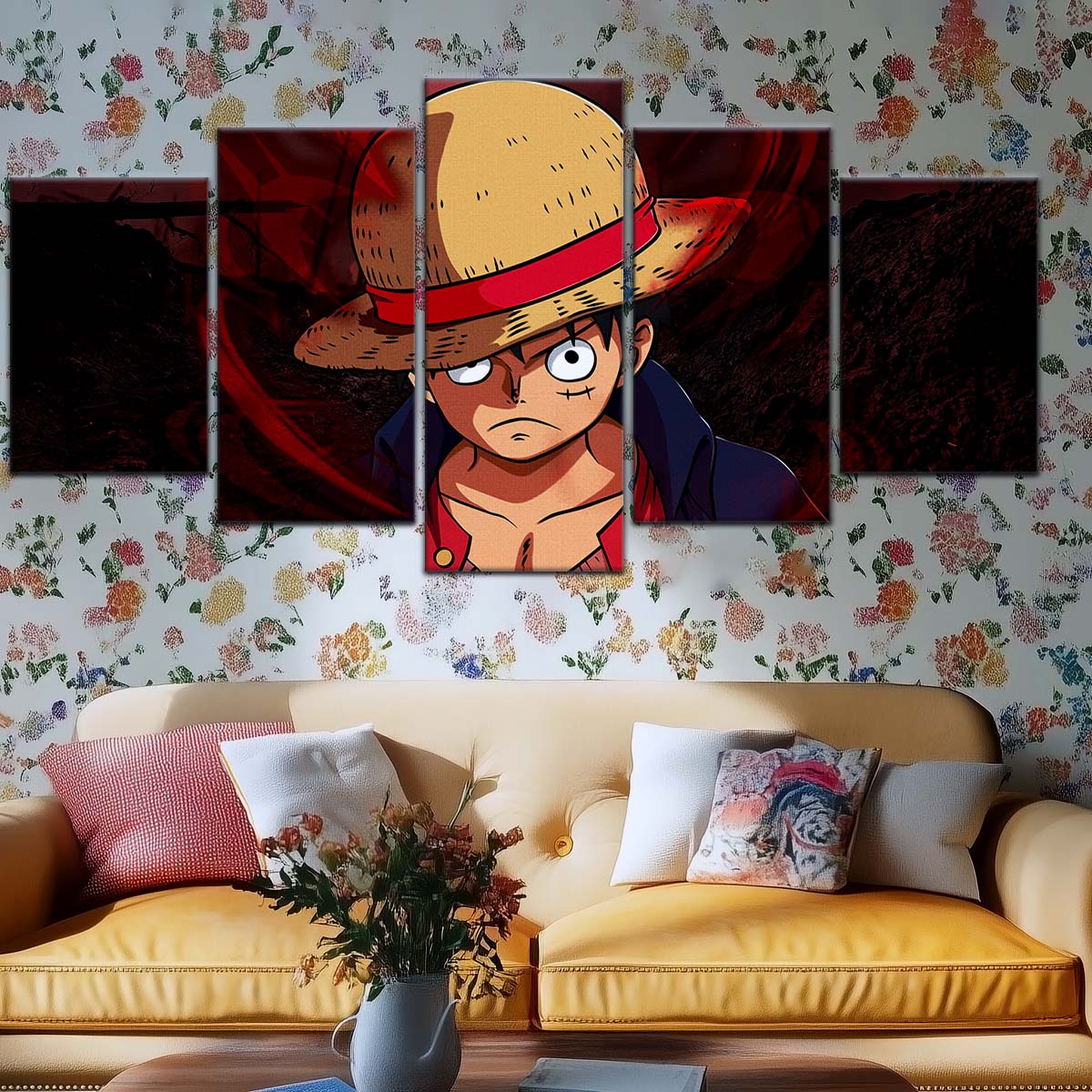 One Piece Wall Art - OP5040 - Monkey D. Luffy - One Piece Poster - One Piece Canvas