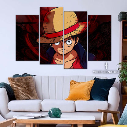 One Piece Wall Art - OP5040 - Monkey D. Luffy - One Piece Poster - One Piece Canvas