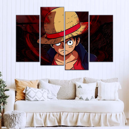 One Piece Wall Art - OP5040 - Monkey D. Luffy - One Piece Poster - One Piece Canvas