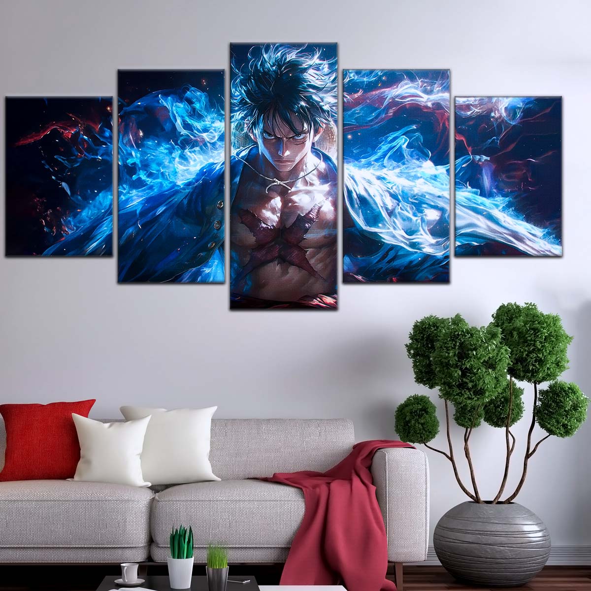 One Piece Wall Art - OP5041 - Monkey D. Luffy - One Piece Poster - One Piece Canvas