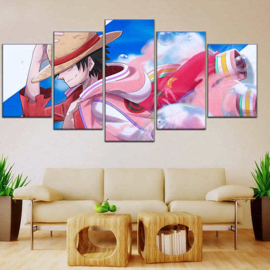 One Piece Wall Art - OP5042 - Monkey D. Luffy - One Piece Poster - One Piece Canvas