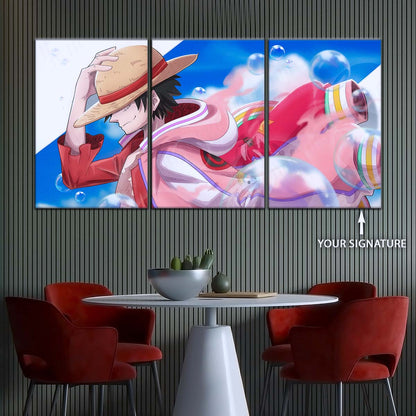 One Piece Wall Art - OP5042 - Monkey D. Luffy - One Piece Poster - One Piece Canvas