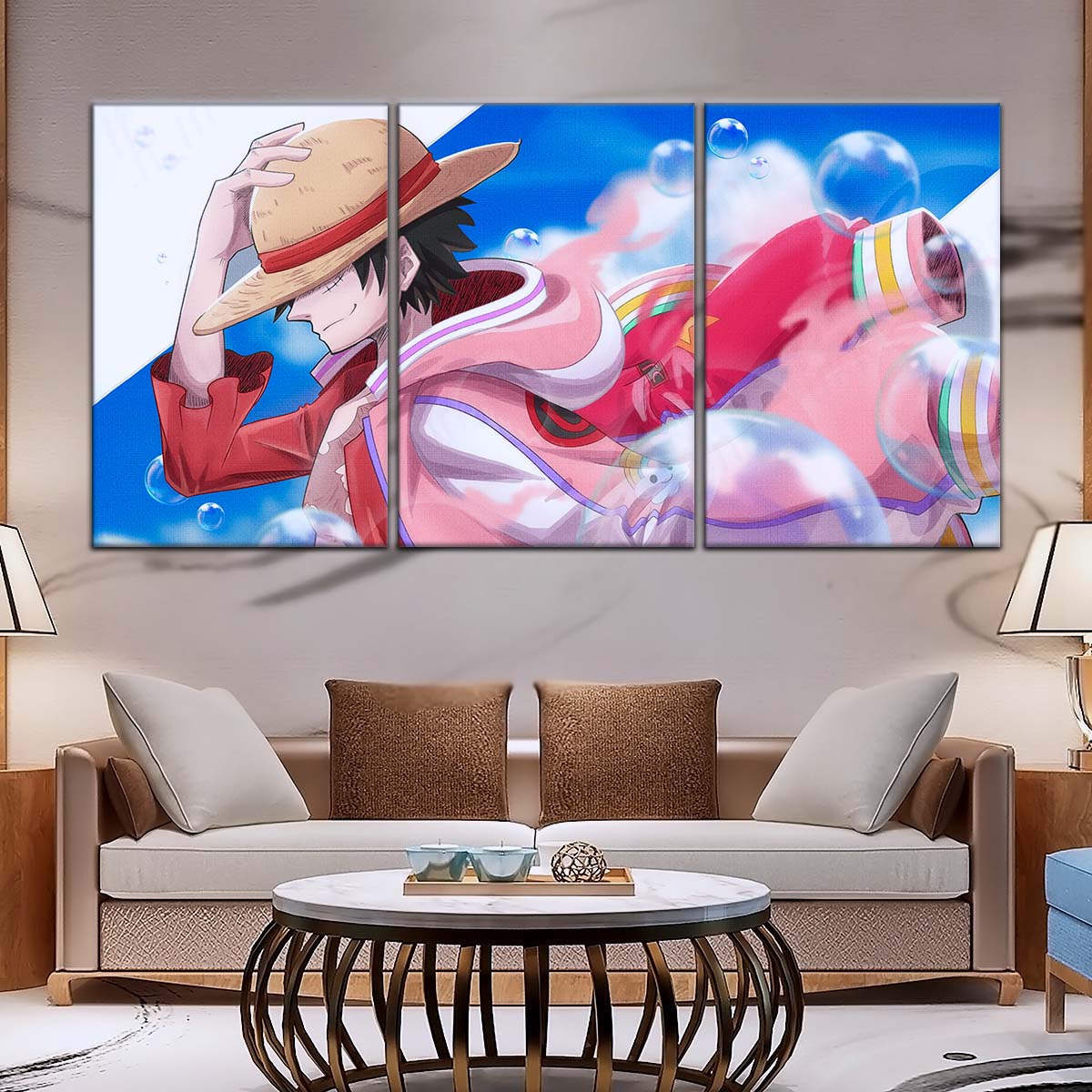 One Piece Wall Art - OP5042 - Monkey D. Luffy - One Piece Poster - One Piece Canvas