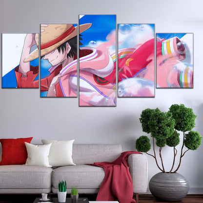 One Piece Wall Art - OP5042 - Monkey D. Luffy - One Piece Poster - One Piece Canvas