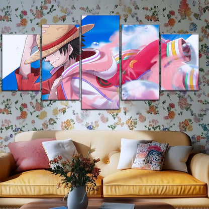 One Piece Wall Art - OP5042 - Monkey D. Luffy - One Piece Poster - One Piece Canvas