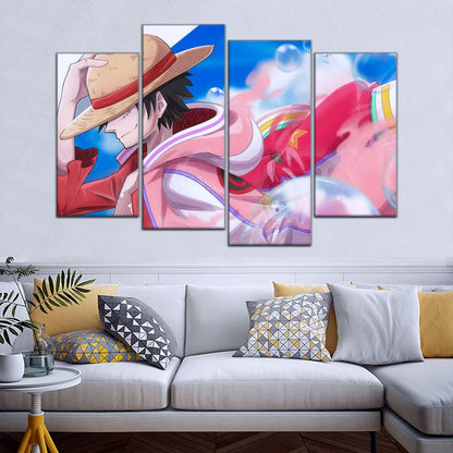 One Piece Wall Art - OP5042 - Monkey D. Luffy - One Piece Poster - One Piece Canvas