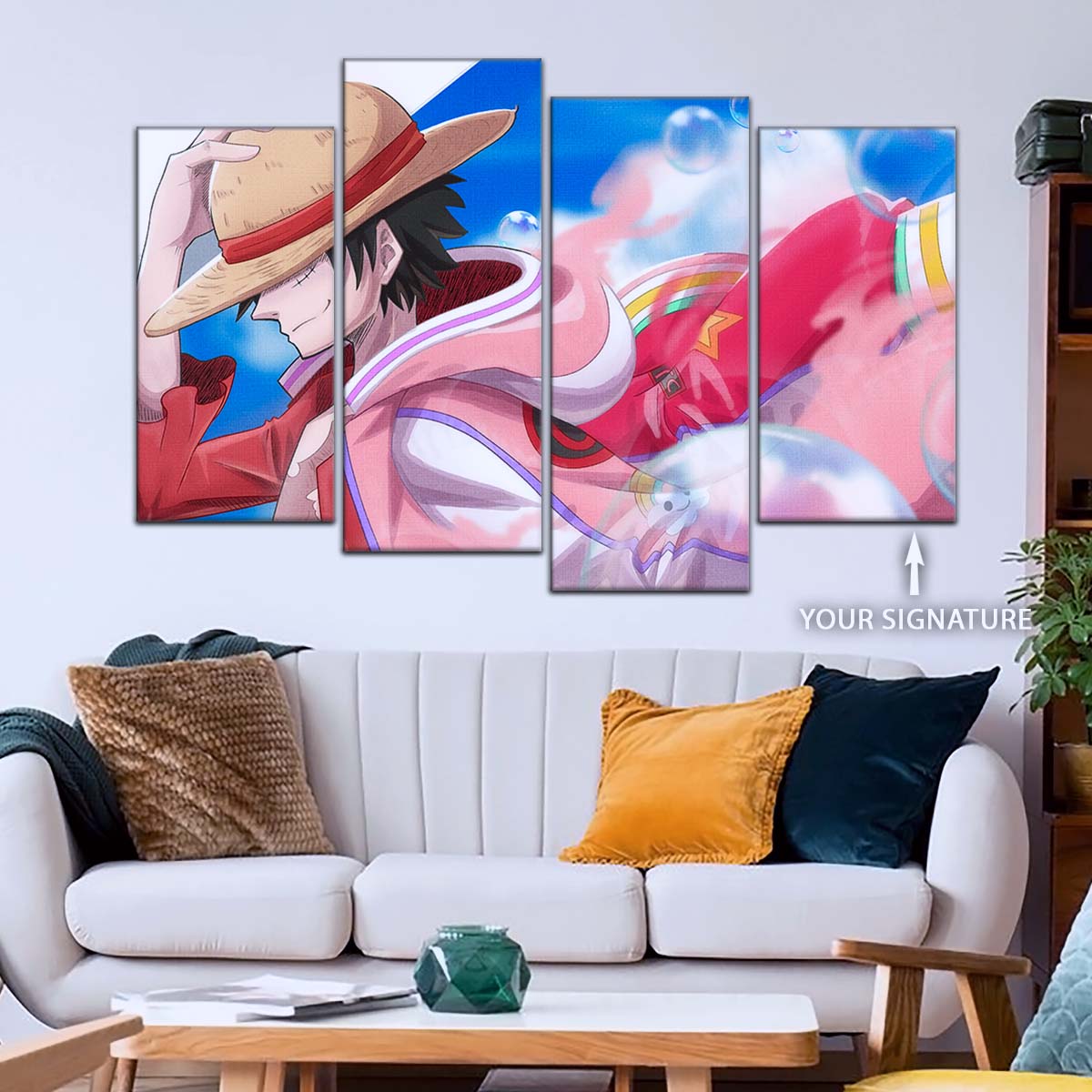 One Piece Wall Art - OP5042 - Monkey D. Luffy - One Piece Poster - One Piece Canvas