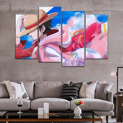 One Piece Wall Art - OP5042 - Monkey D. Luffy - One Piece Poster - One Piece Canvas