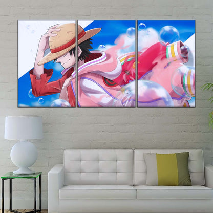 One Piece Wall Art - OP5042 - Monkey D. Luffy - One Piece Poster - One Piece Canvas