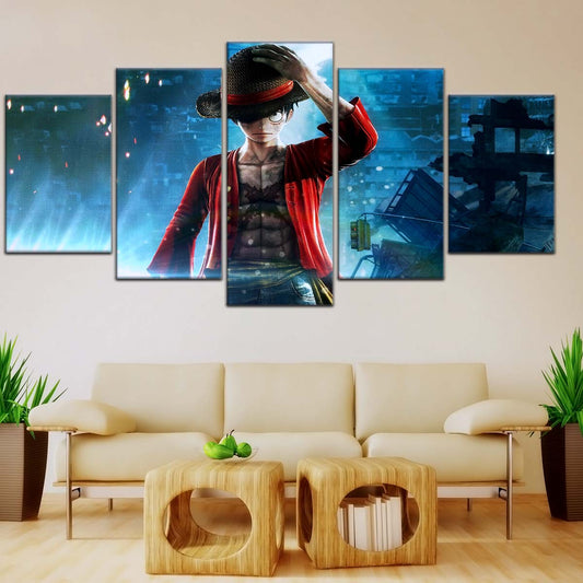 One Piece Wall Art - OP5043 - Monkey D. Luffy - One Piece Poster - One Piece Canvas