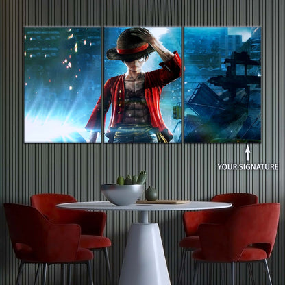 One Piece Wall Art - OP5043 - Monkey D. Luffy - One Piece Poster - One Piece Canvas