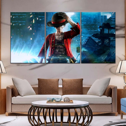 One Piece Wall Art - OP5043 - Monkey D. Luffy - One Piece Poster - One Piece Canvas