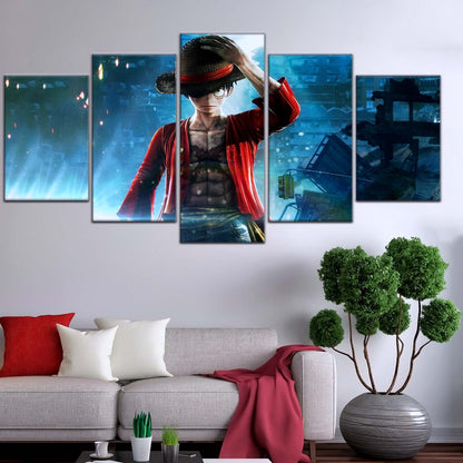 One Piece Wall Art - OP5043 - Monkey D. Luffy - One Piece Poster - One Piece Canvas