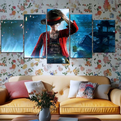 One Piece Wall Art - OP5043 - Monkey D. Luffy - One Piece Poster - One Piece Canvas