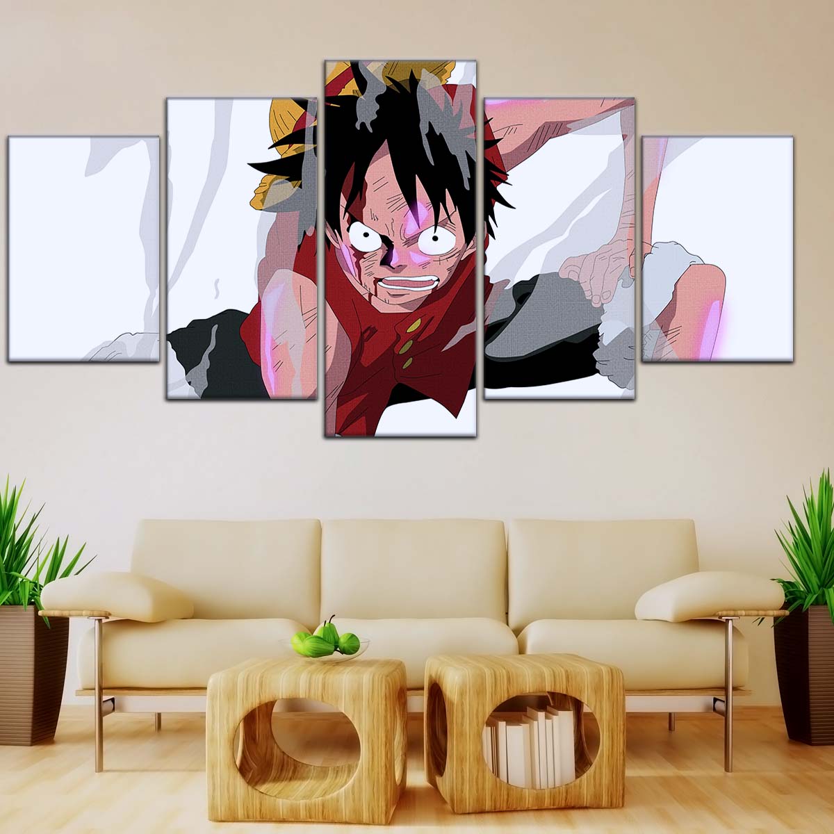 One Piece Wall Art - OP5044 - Monkey D. Luffy - One Piece Poster - One Piece Canvas
