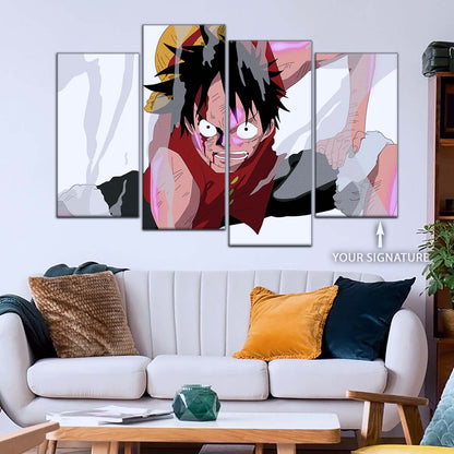 One Piece Wall Art - OP5044 - Monkey D. Luffy - One Piece Poster - One Piece Canvas