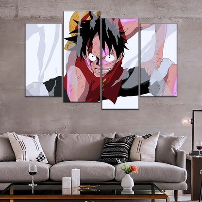One Piece Wall Art - OP5044 - Monkey D. Luffy - One Piece Poster - One Piece Canvas
